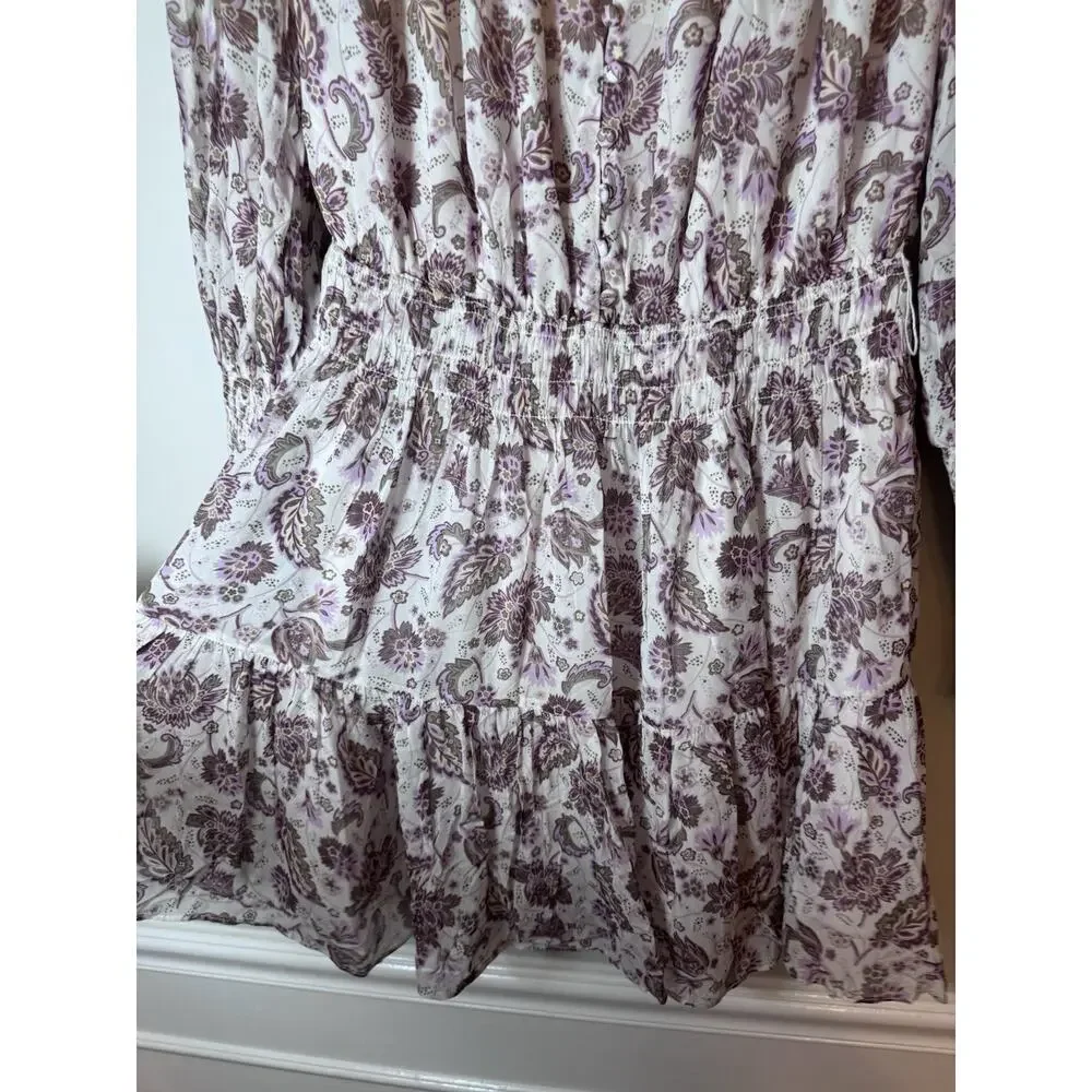 Nicholas Abbey Mock Neck Mini Dress Sz 6 NWT